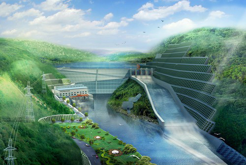 路北老挝南塔河1号水电站项目